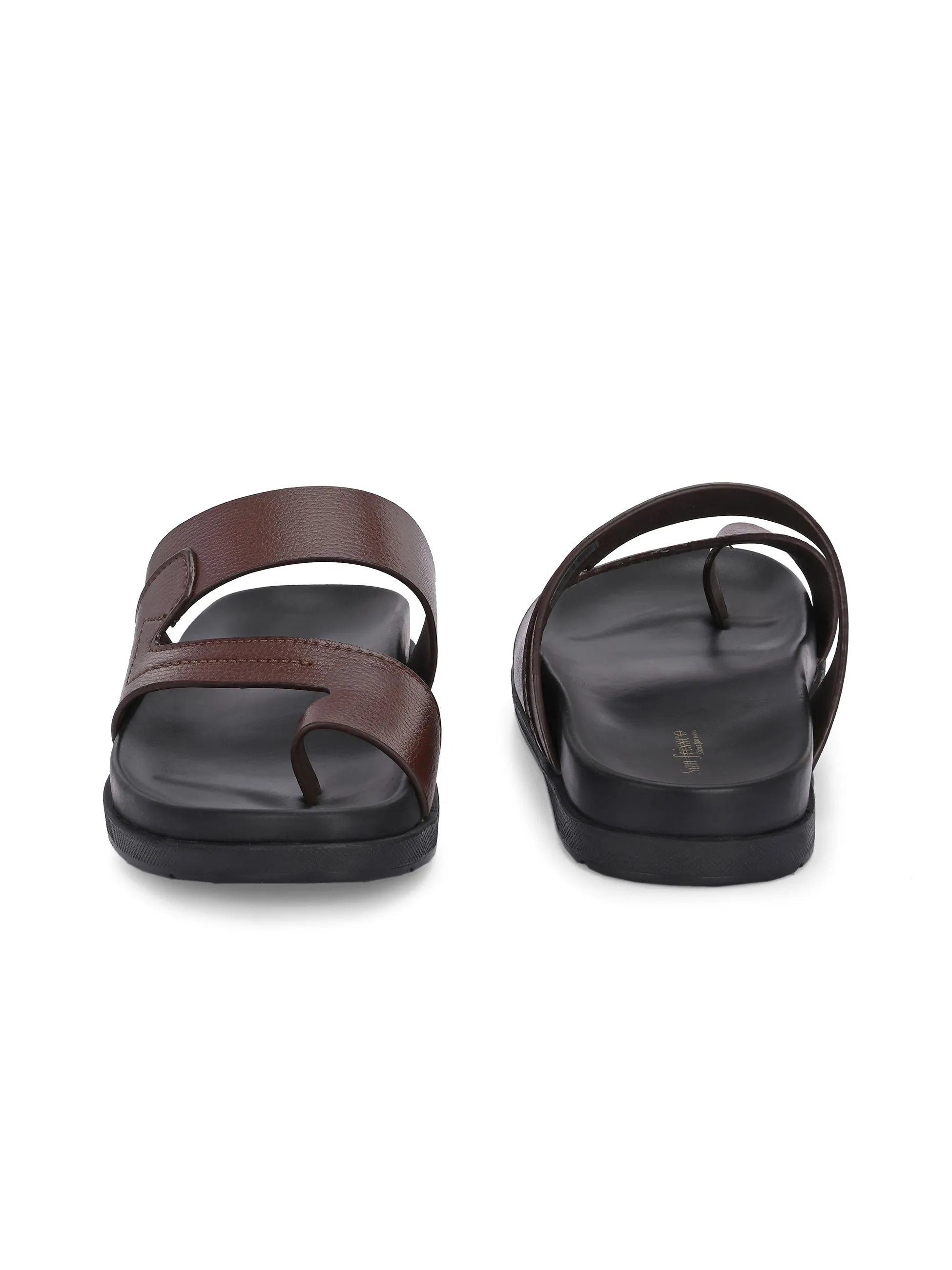 Monet Brown Recovery Sandals