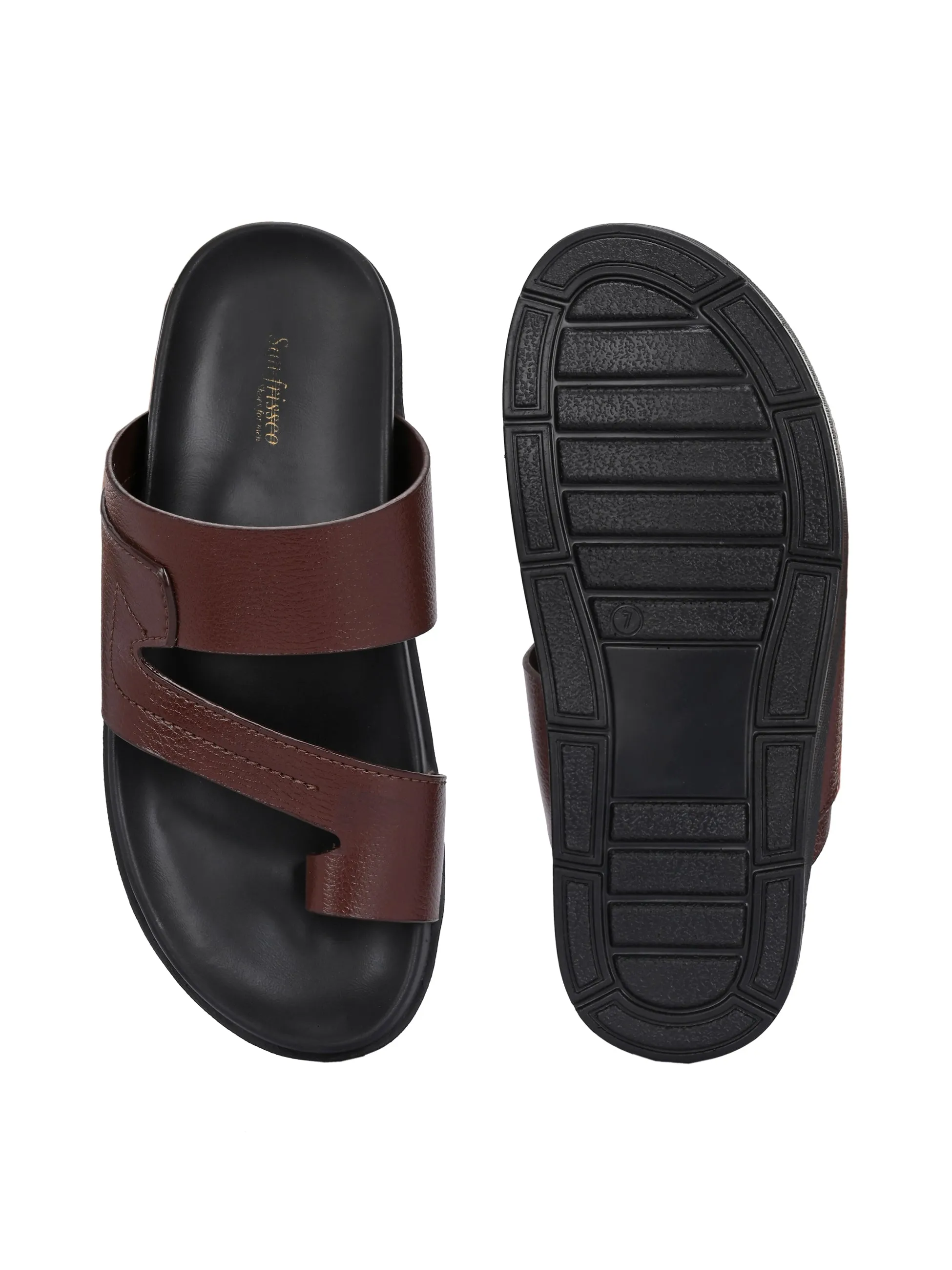 Monet Brown Recovery Sandals