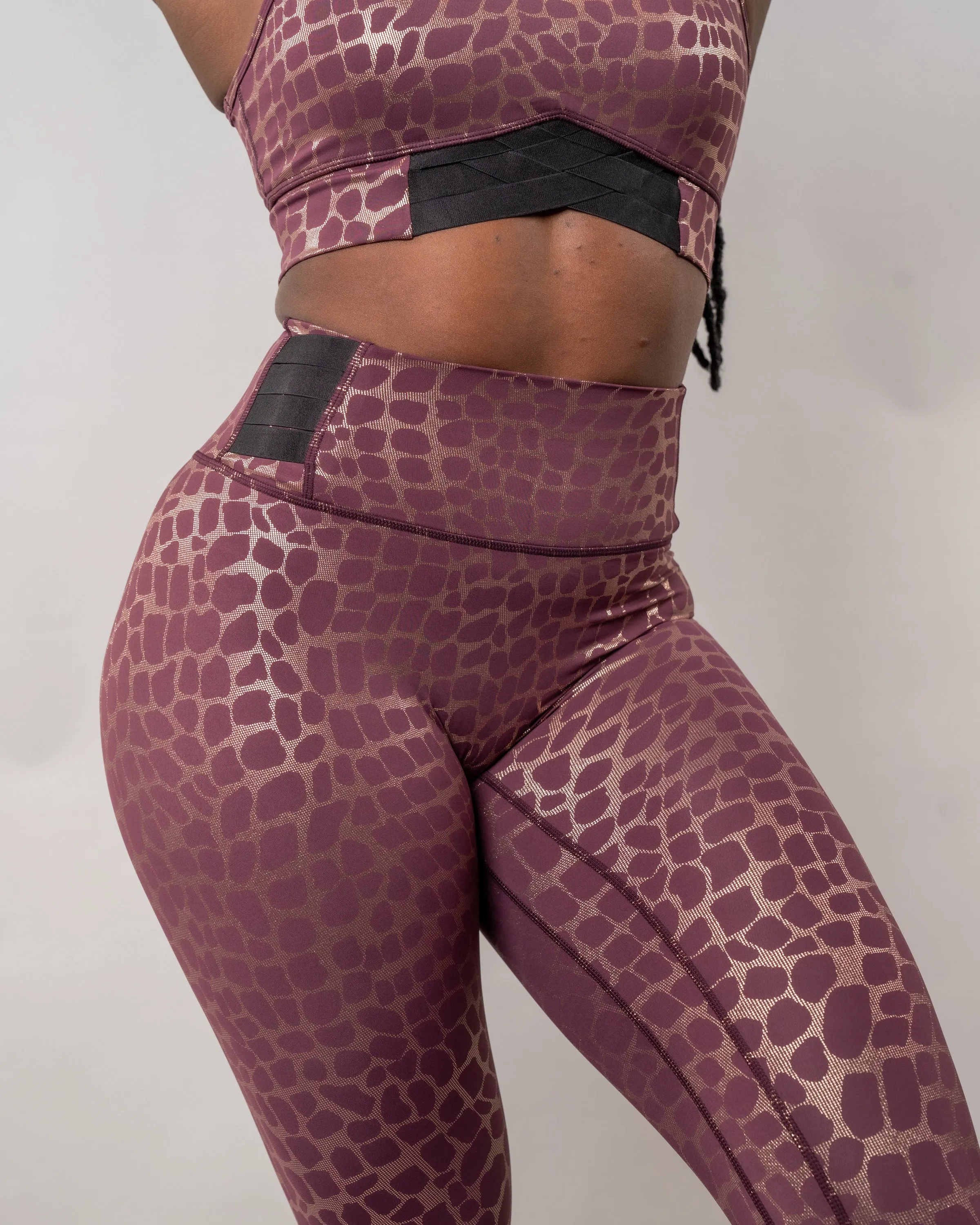 Moxie Scrunch Leggings - Royalty