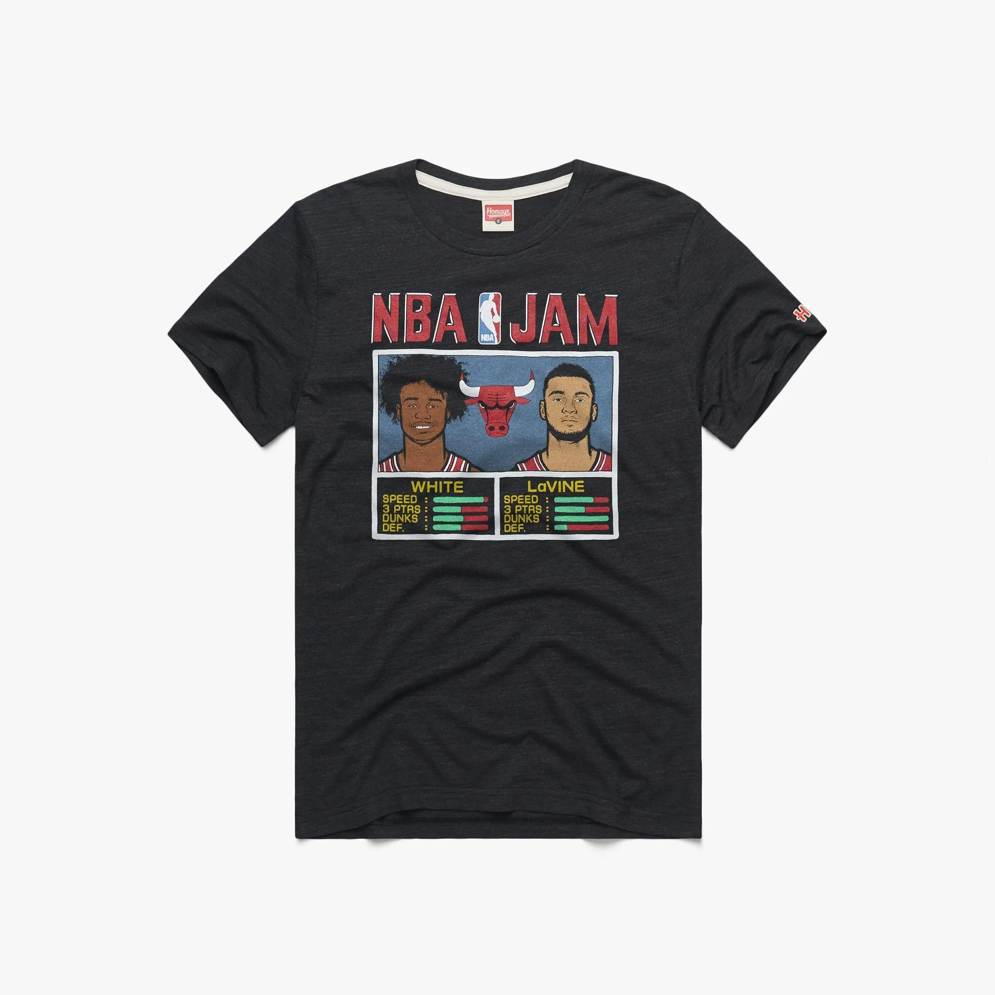 NBA Jam Bulls White And LaVine