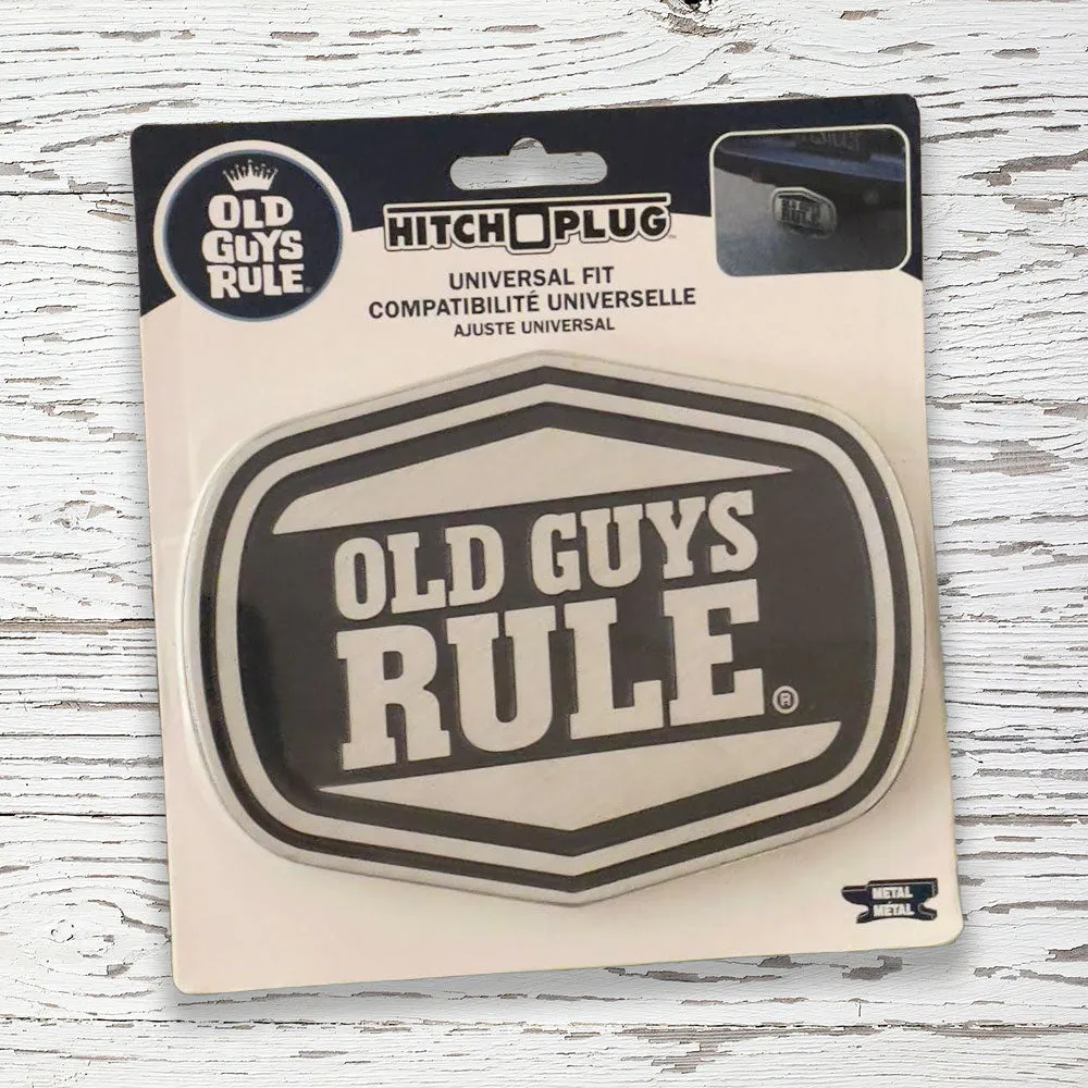 Old Guys Rule Trailer Hitch Plug