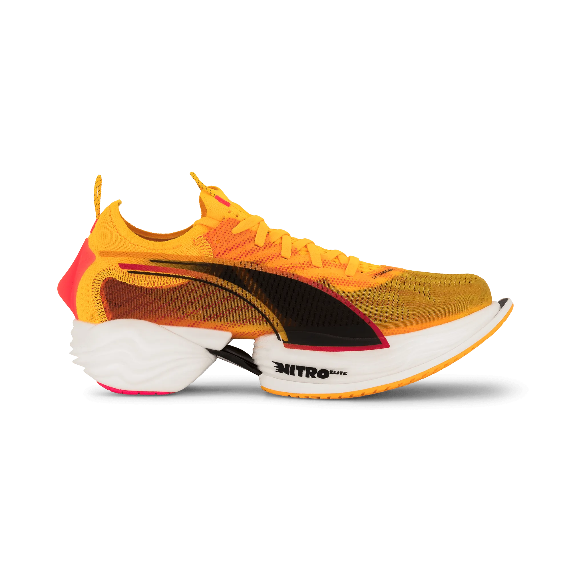 Puma Fast-R Nitro Elite 2 Men's Running Shoes AW24 Sun Stream/Sunset Glow/Puma White