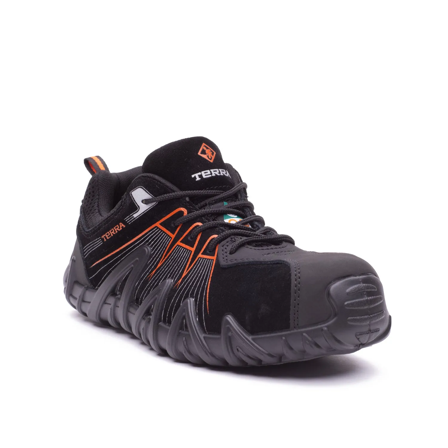 Spider X Mens Heavy-Duty Composite Toe Safety Shoes A4NPYA14/4NPYBO - Industrial Work Footwear