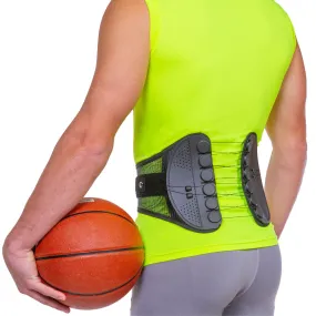 Spine Sport Back Brace | Athletic, Lightweight & Breathable Lumbar Support for Working Out, Golfing, Running or Exercising