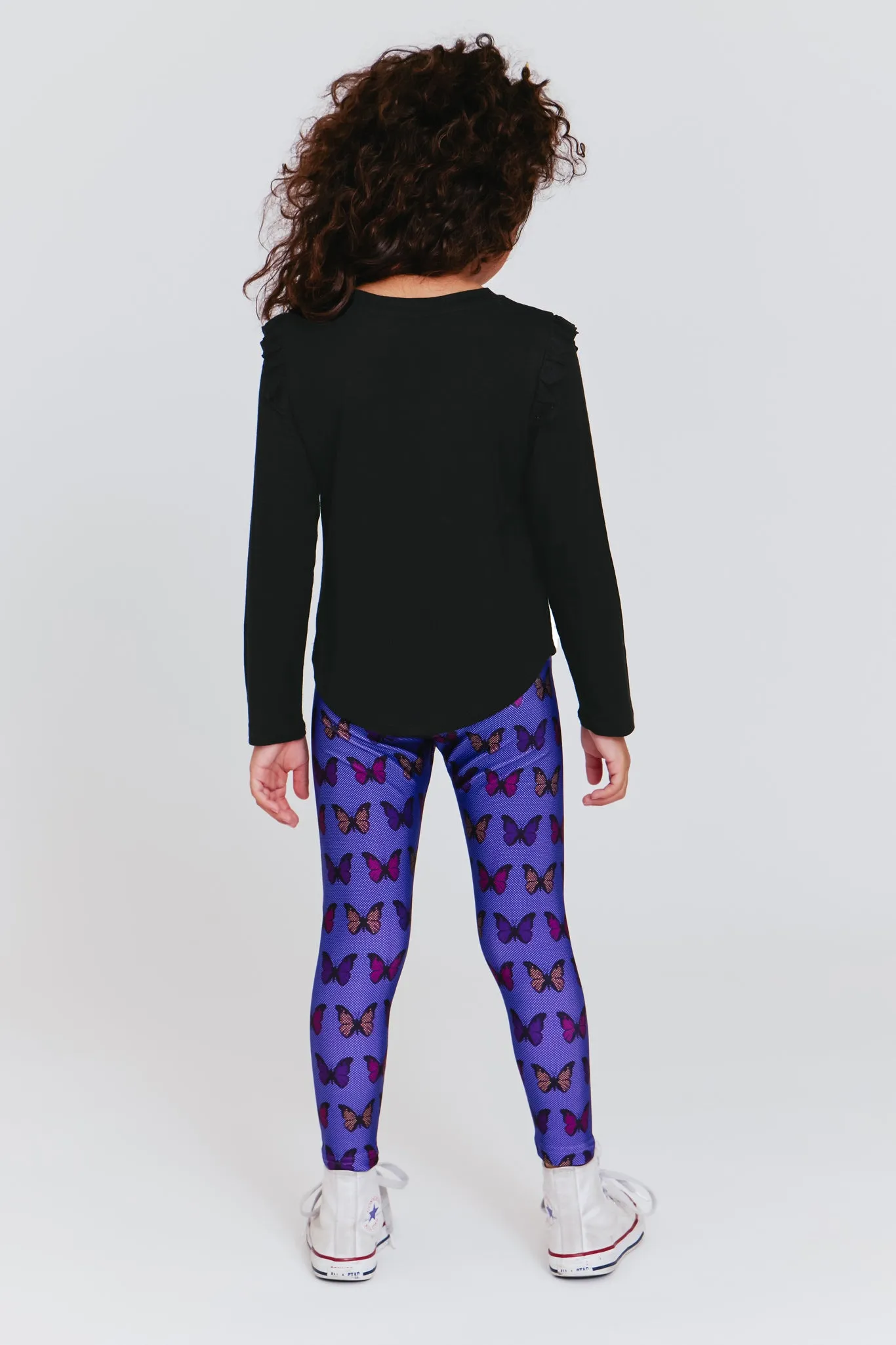 Toddler Leggings in Halftone Butterfly