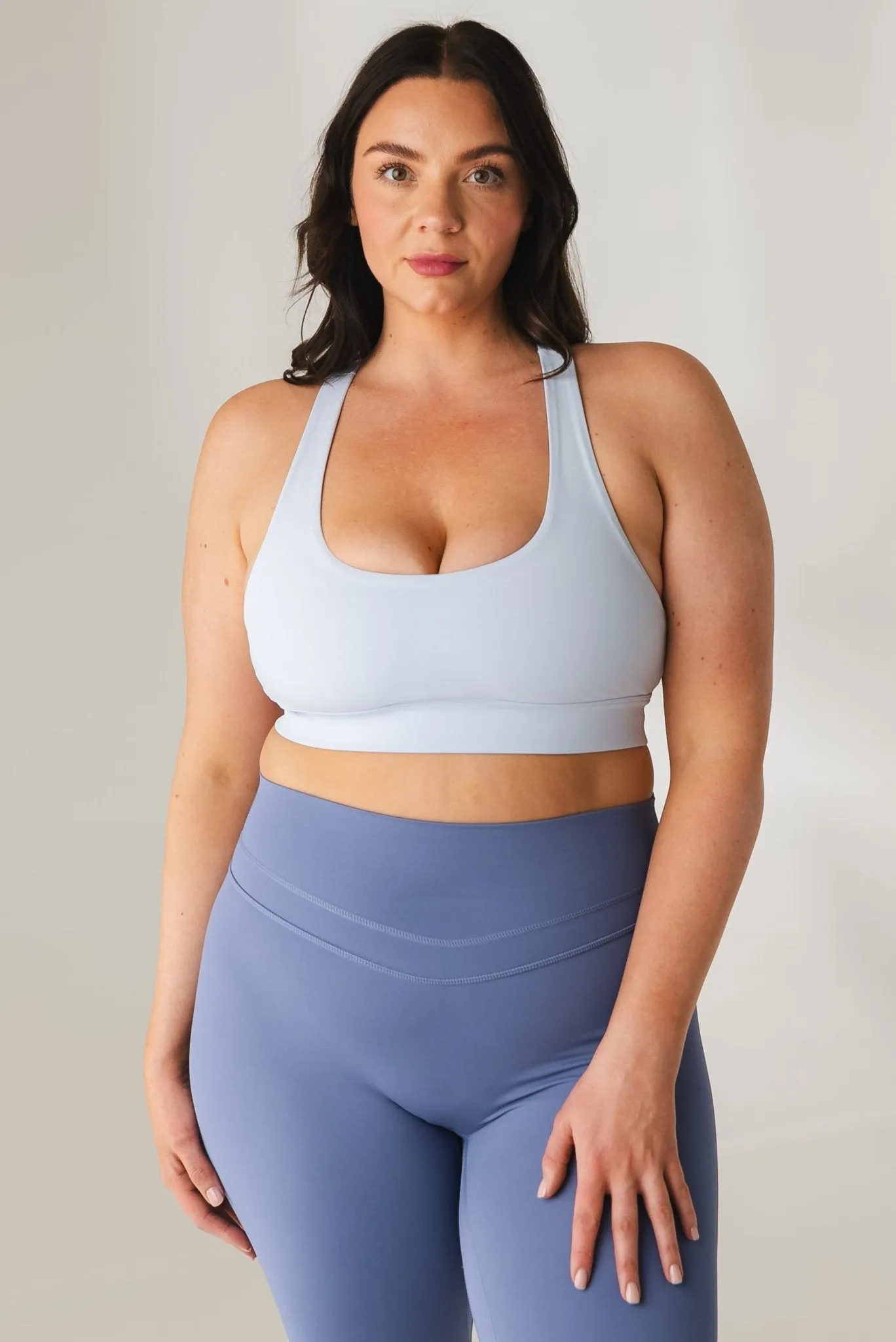 Vitality Revive Racer Bra - Ice