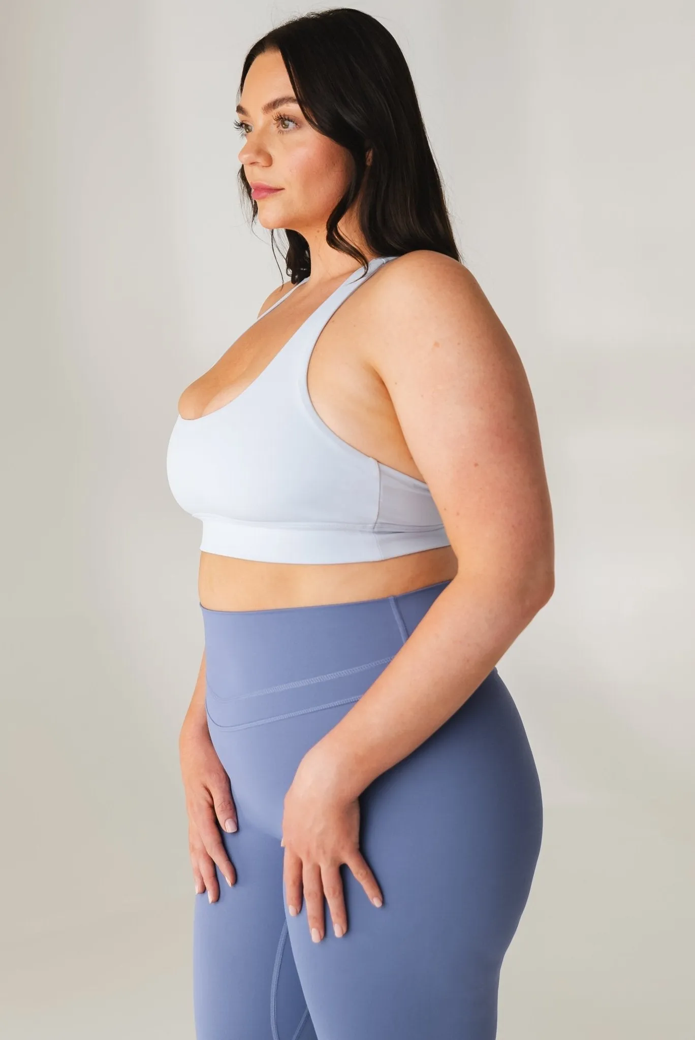 Vitality Revive Racer Bra - Ice