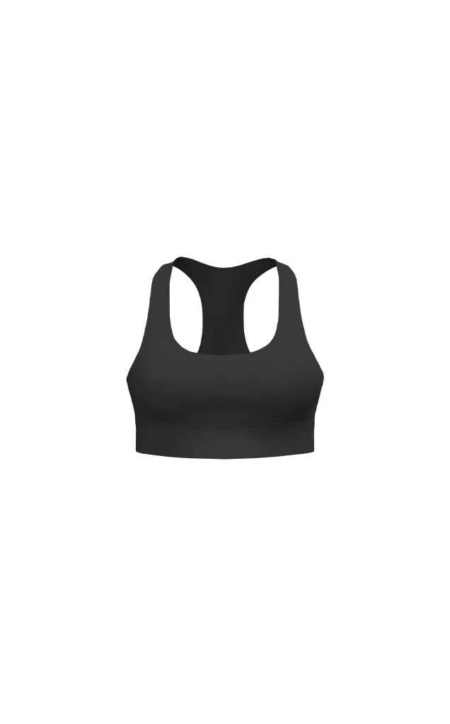 Vitality Revive Racer Bra - Midnight