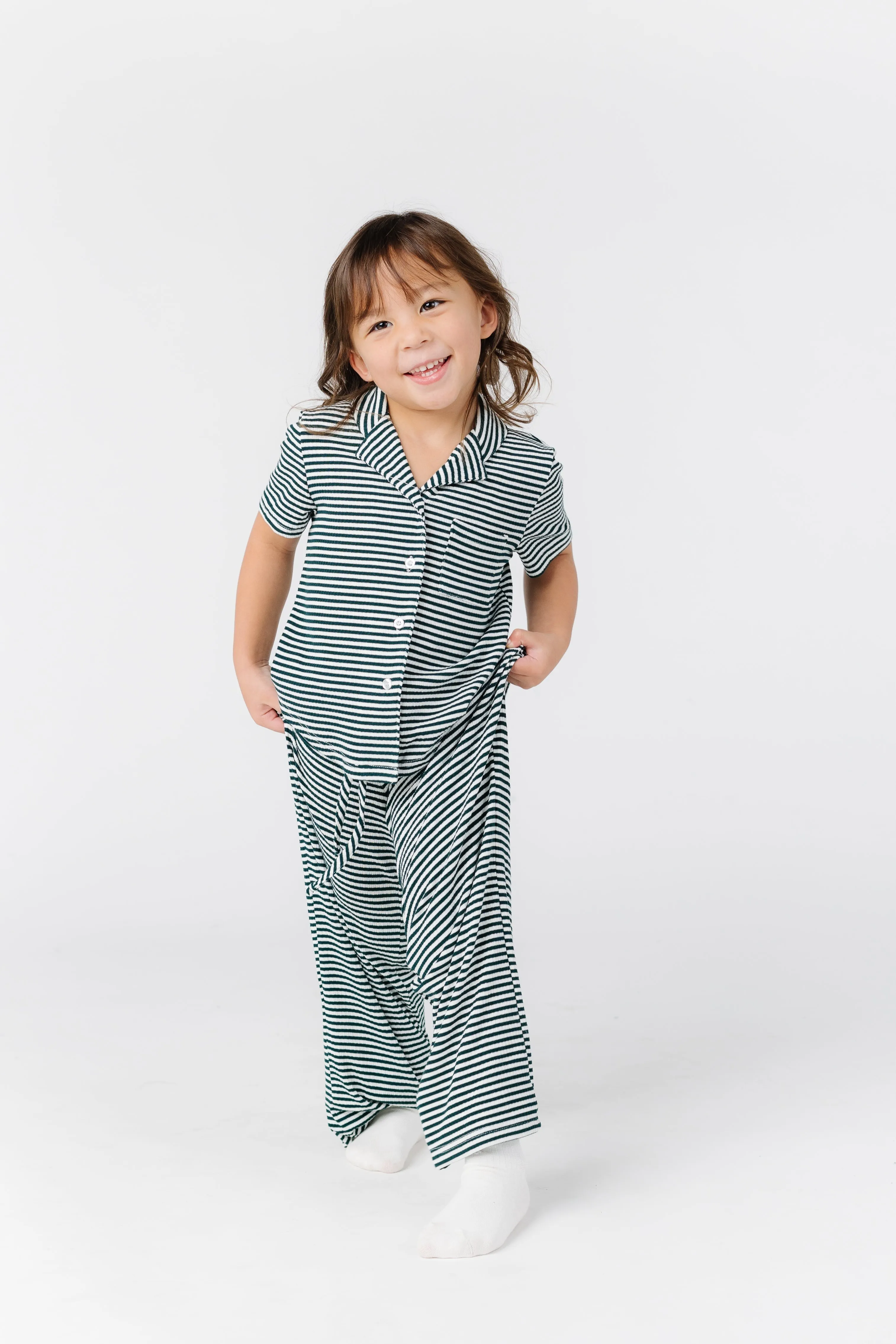 Wide Leg Kids Pajama Set