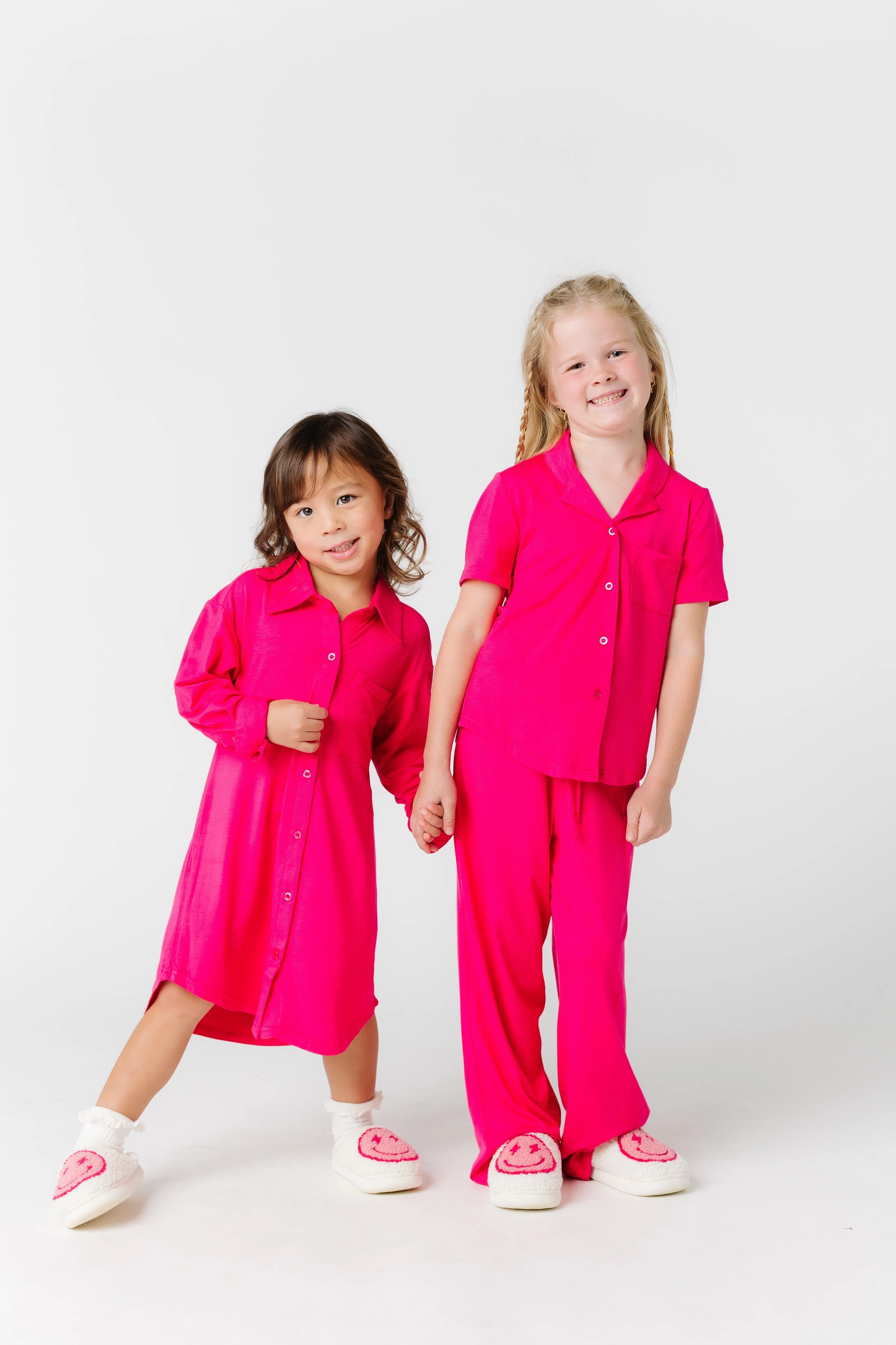 Wide Leg Kids Pajama Set