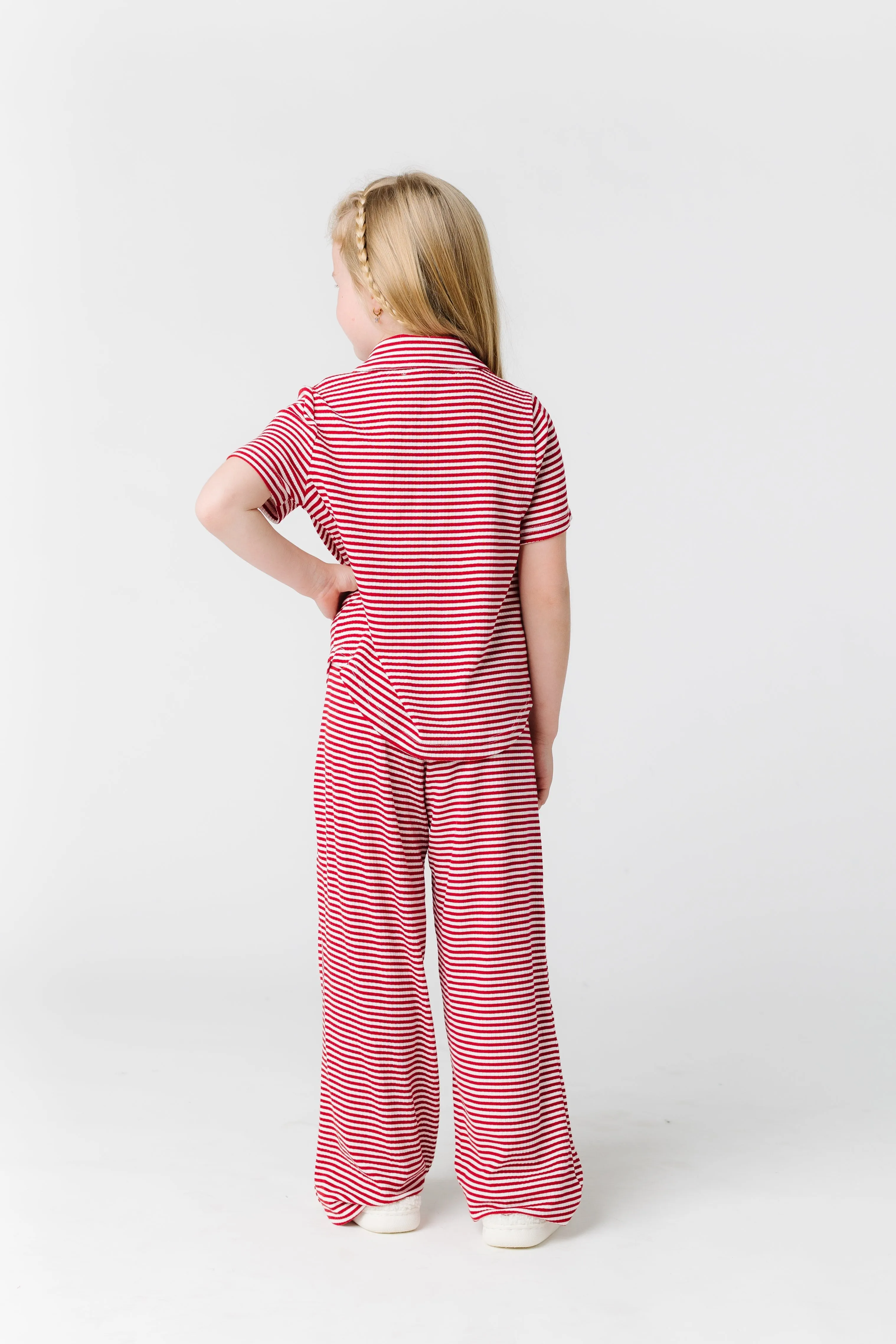 Wide Leg Kids Pajama Set