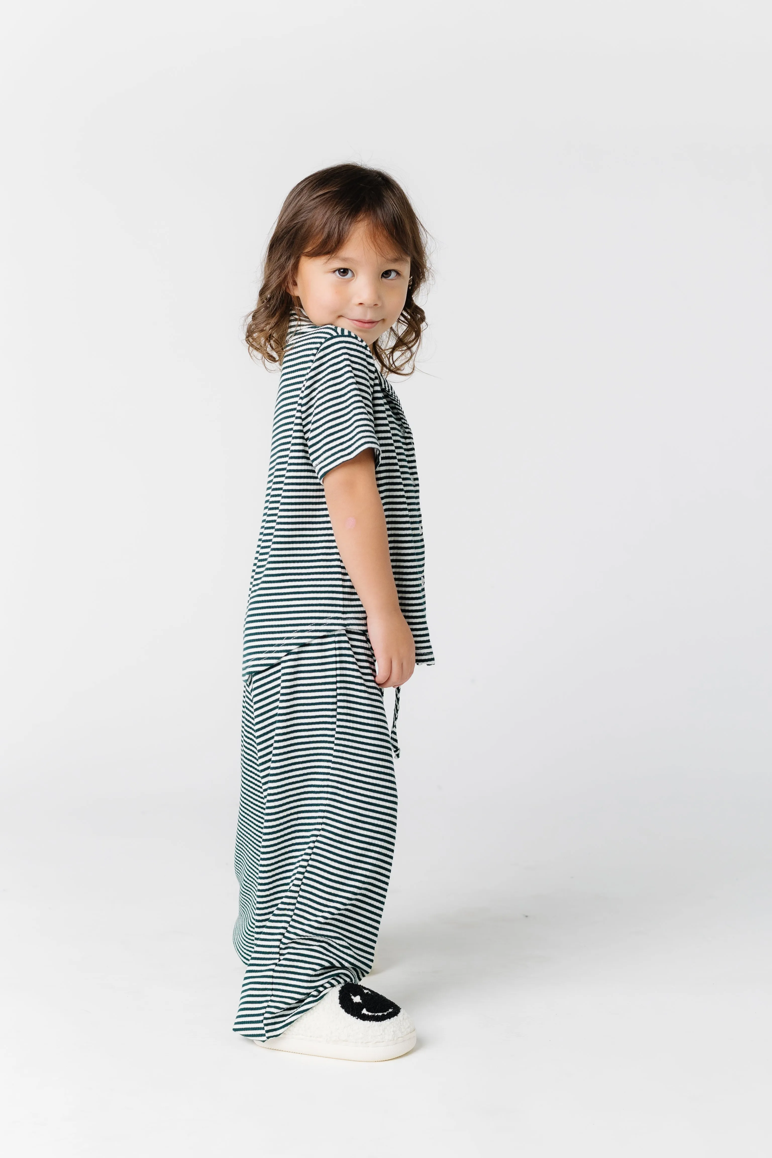 Wide Leg Kids Pajama Set