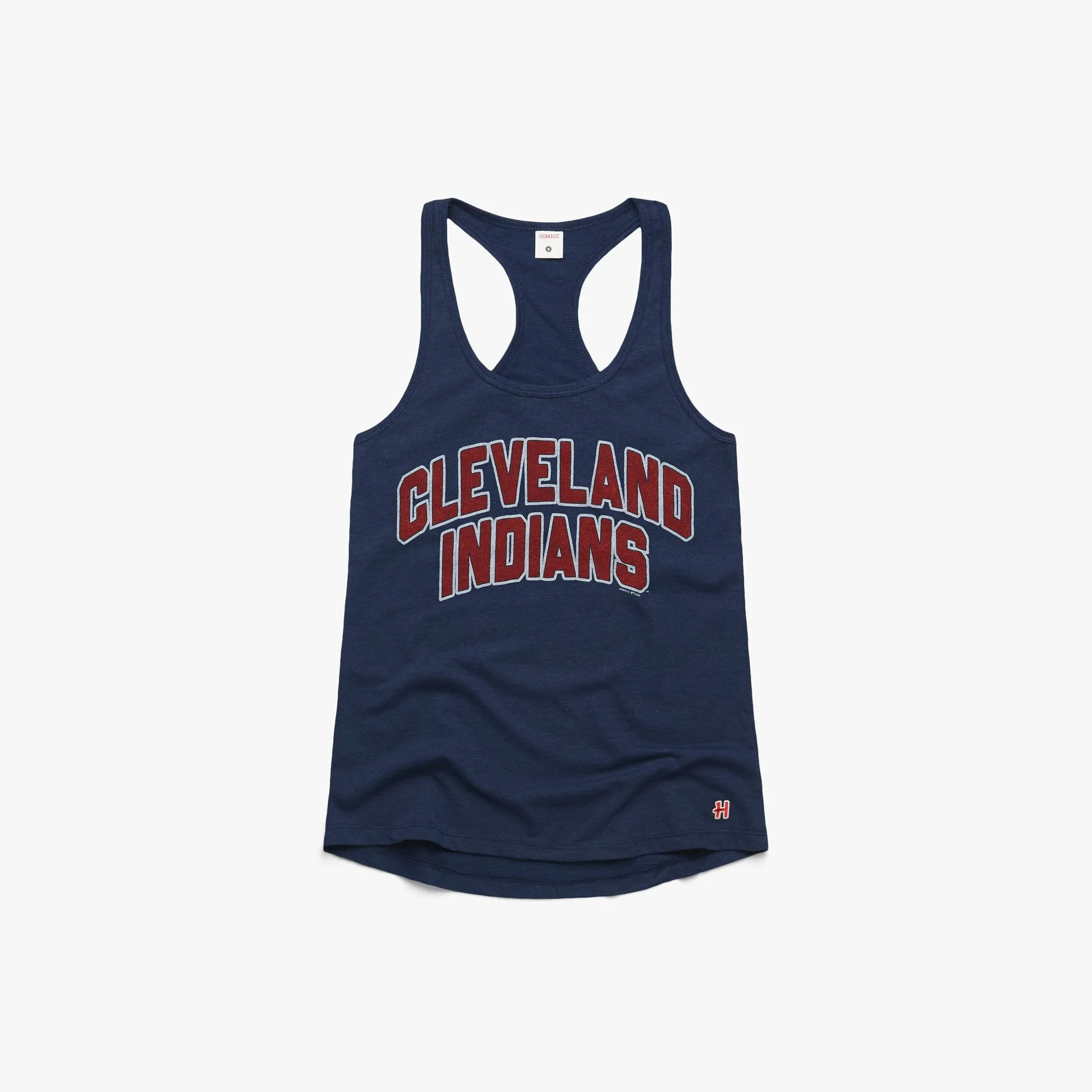 Women's Cleveland Indians Arch Racerback