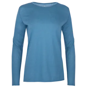 Women's Pepper Bi-Ply Crewneck - Cross Country Blue